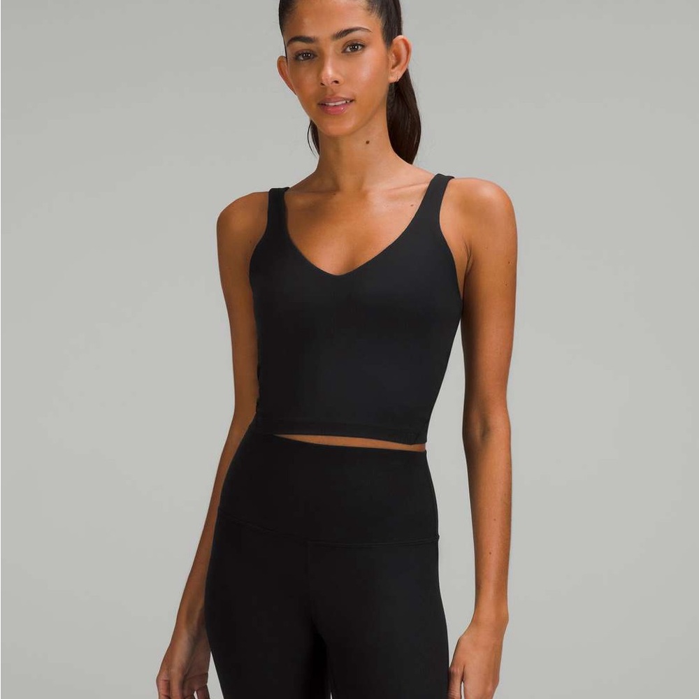 Lululemon Athletica Align Ribbed Black Tank Top